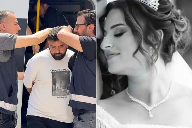 Hamile eşini öldüren caniye çıldırtan uğurlama! Bir de tebes