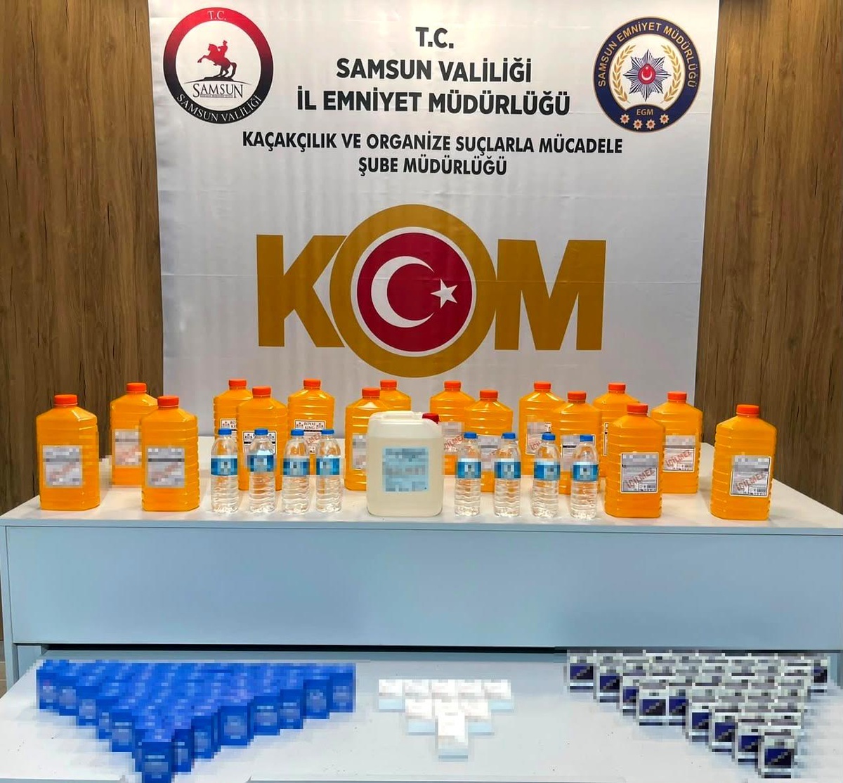 Samsun\'da Kaçakçılık Operasyonu