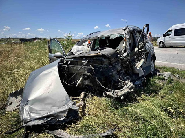 Edirne'de Korkunç Trafik Kazası: 1 Ölü