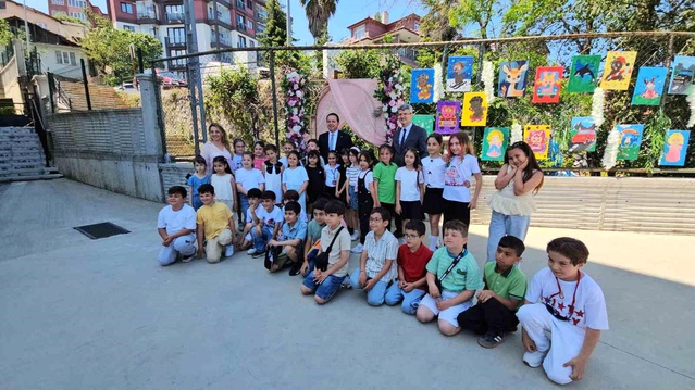Bahçelievler İlkokulu’nda Resim Sergisi