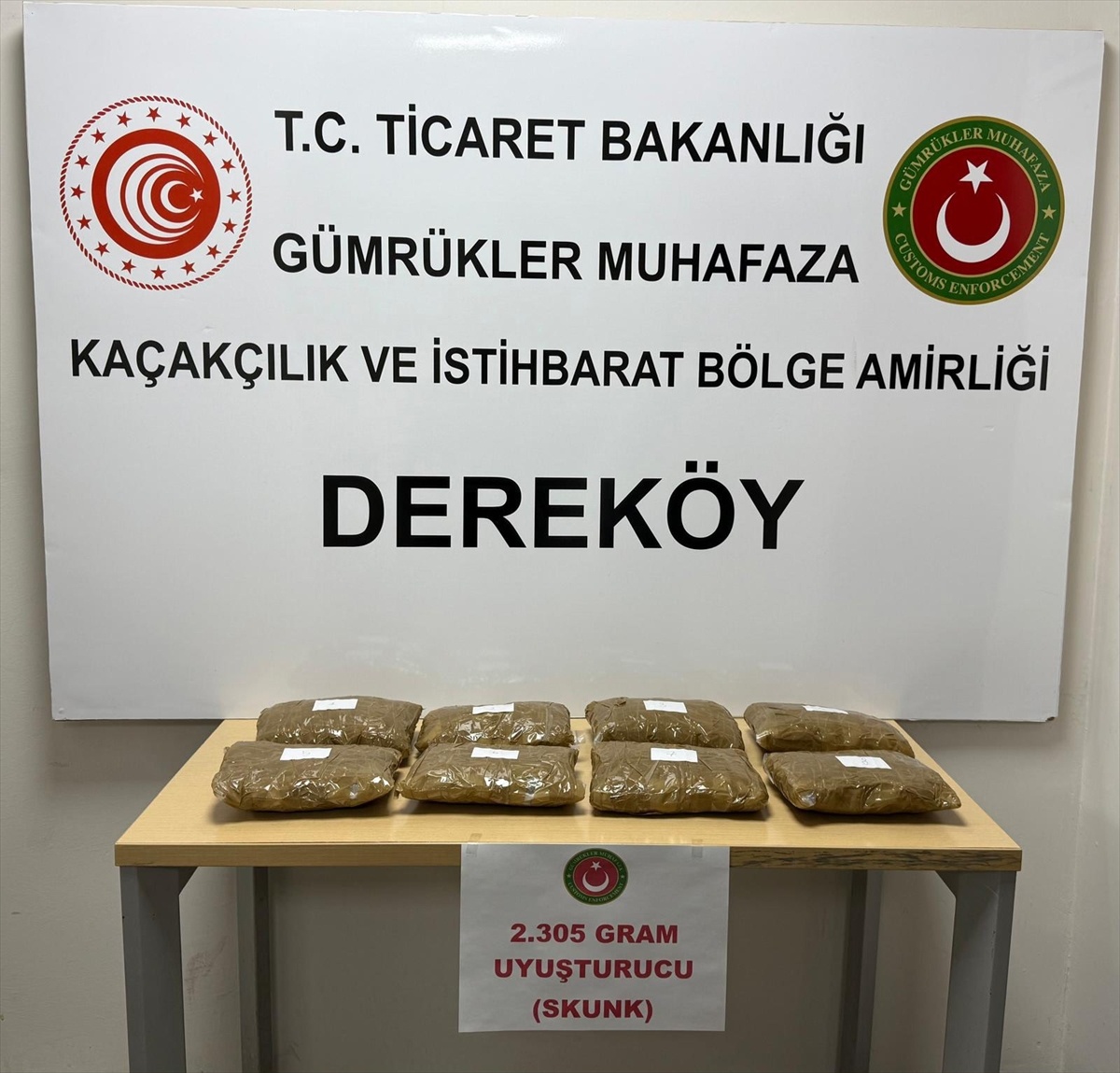 Sınırda Uyuşturucu Kaçakçılığı!
