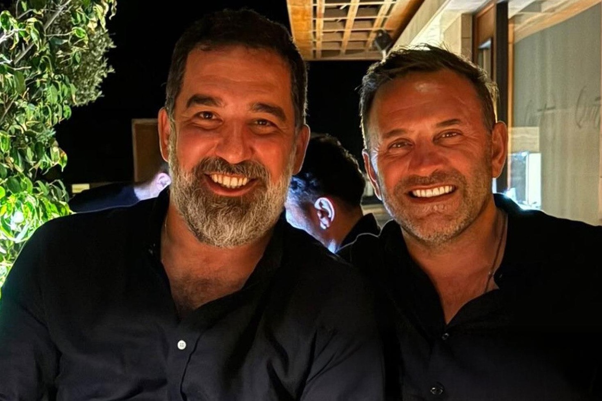 Okan Buruk ile Arda Turan buluştu! Birbirlerine karşılıklı jestler
