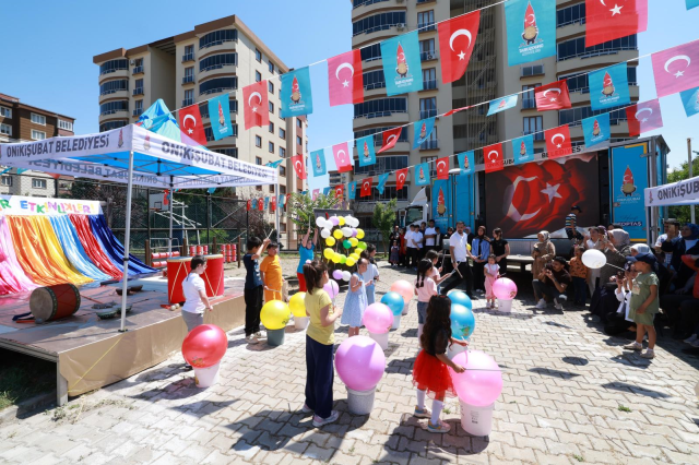 Onikişubat Belediyesi’nden özel çocuklara bahar şenliği