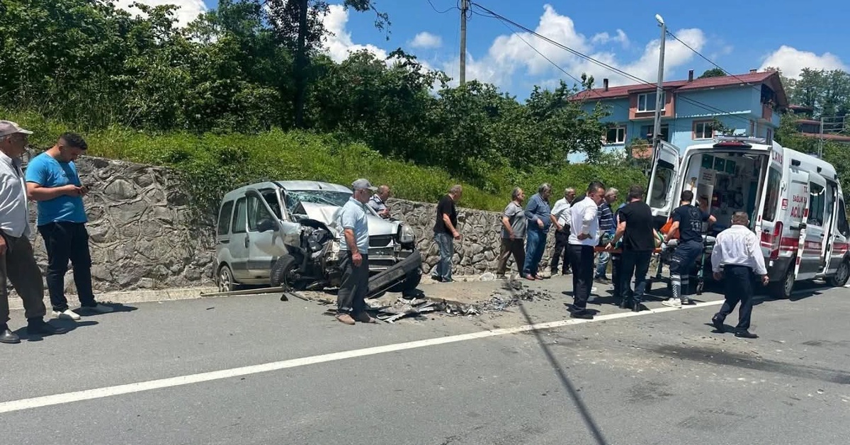 Ordu\'da Trafik Kazası: 7 Yaralı