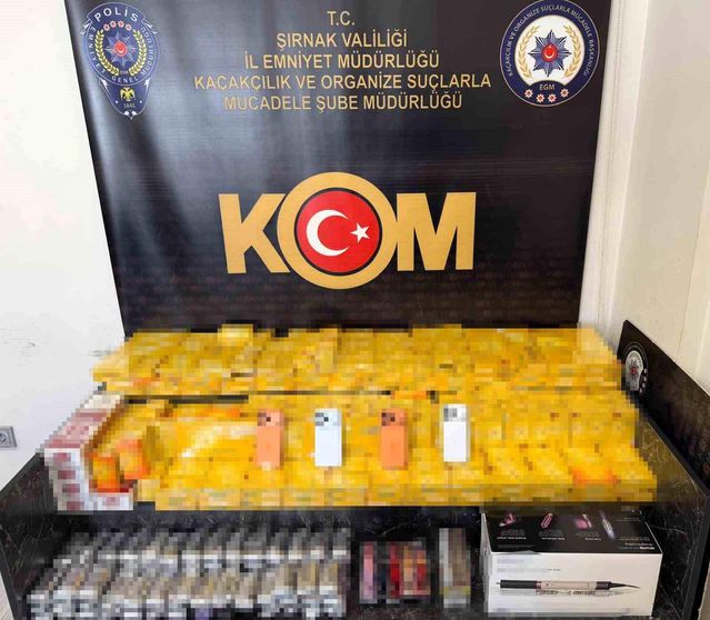 Şırnak'ta Kaçakçılık Operasyonu