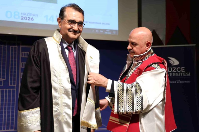 Fatih Dönmez’e Düzce Üniversitesi’nden fahri doktora