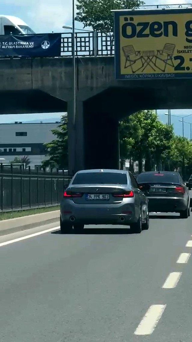 İnegöl'de Tehlikeli Sürüşe 22 Bin Lira Ceza