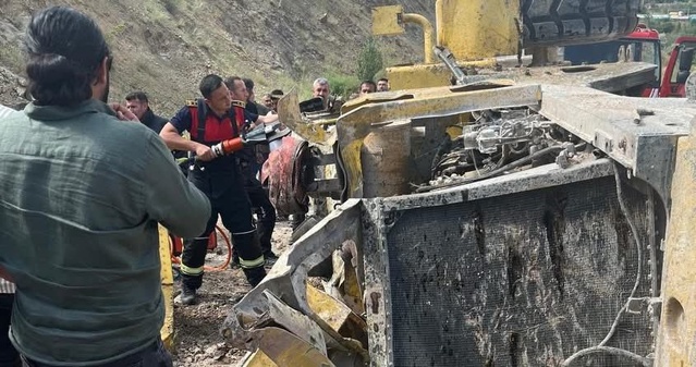Kırıkkale'de Kepçe Kazası: Operatör Ağır Yaralandı