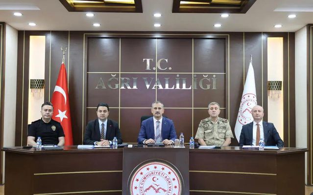 Ağrı’da okul güvenliği toplantısı: 287 okula kamera sistemi 