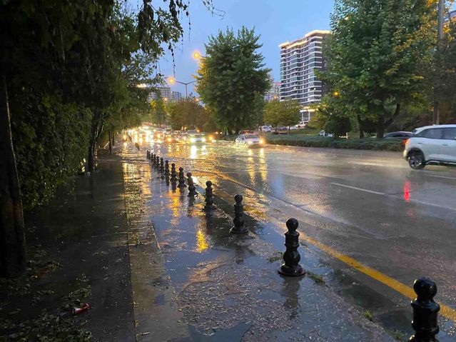 Ankara'da Şiddetli Yağış