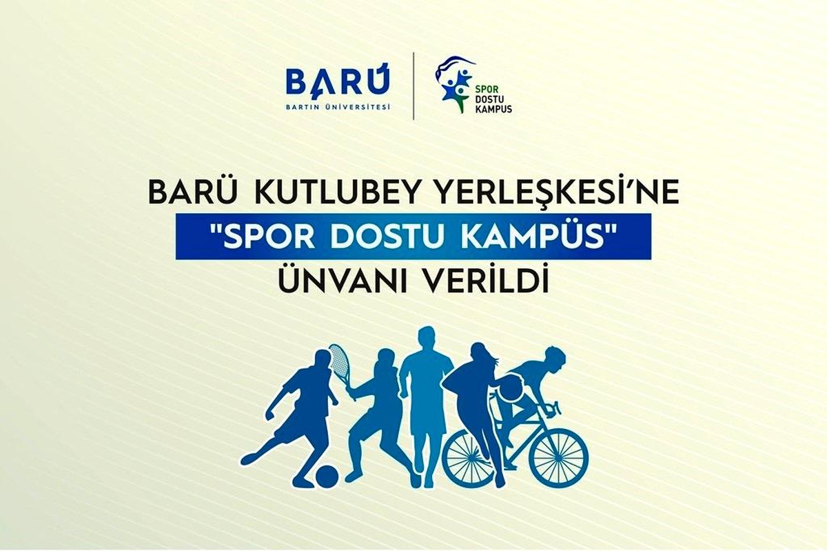 Bartın Üniversitesi\'ne \'Spor Dostu Kampüs\' Unvanı