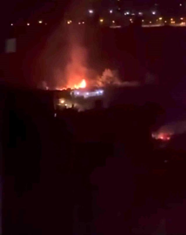 Bursa'da Bağ Evinde Yangın