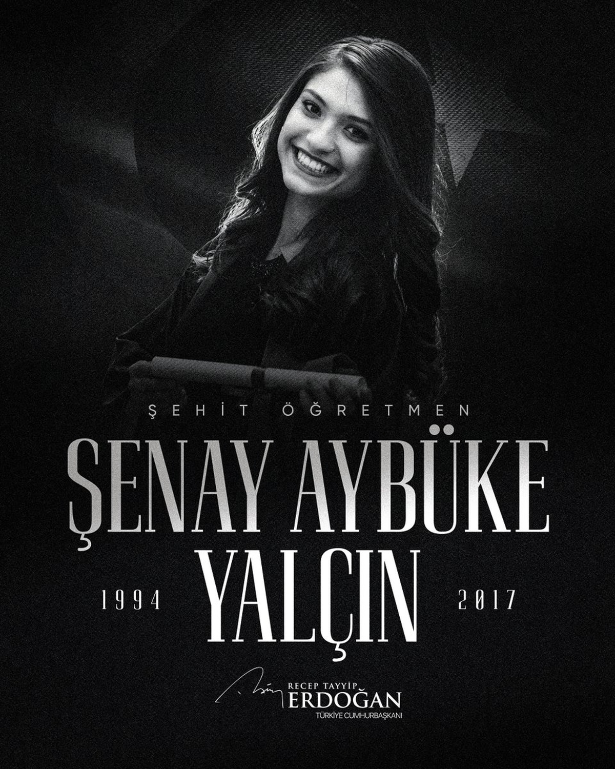 Erdoğan, şehit öğretmen Aybüke Yalçın\'ı andı