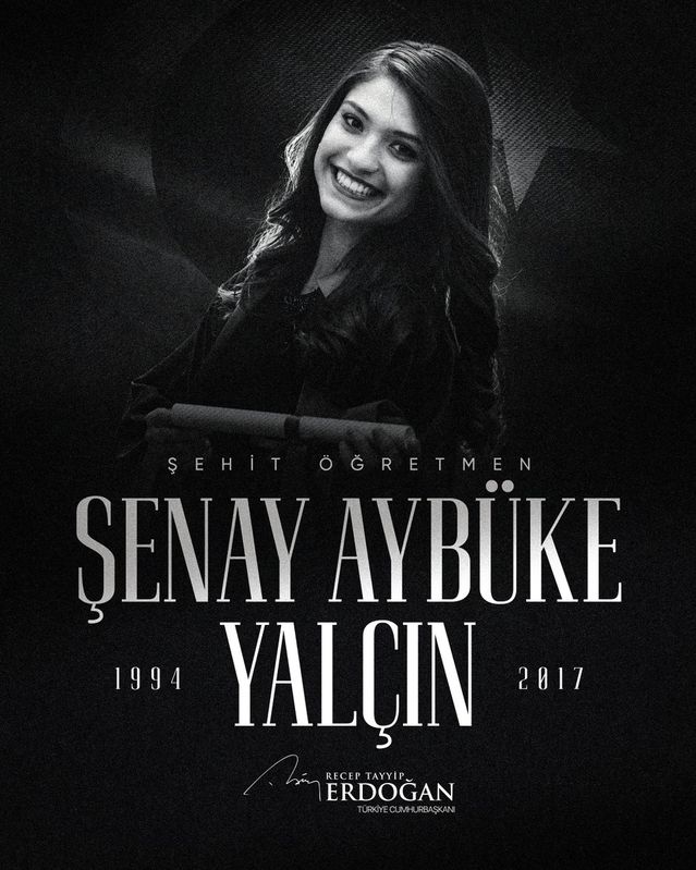 Erdoğan, şehit öğretmen Aybüke Yalçın’ı andı