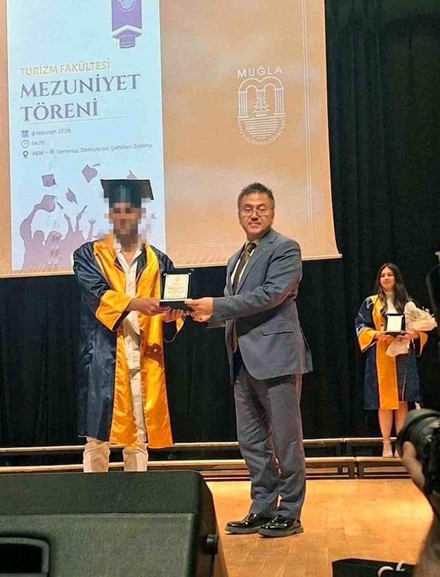 Hükümlü Y.Ö. Eğitimde Başarı Örneği Oldu
