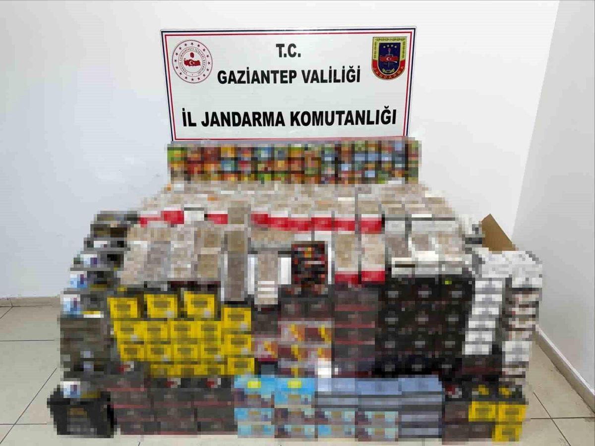 Gaziantep\'te Kaçak Ürün Operasyonu