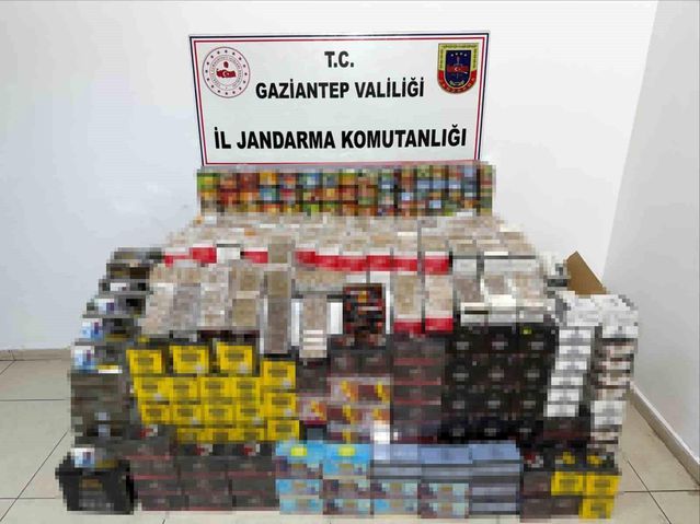 Gaziantep'te Kaçak Ürün Operasyonu