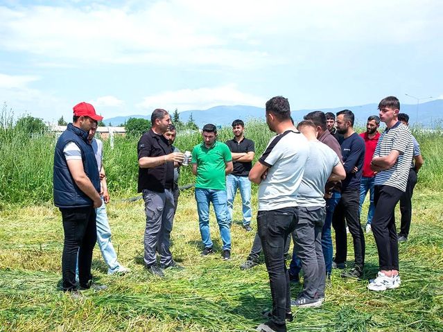Genç Çiftçilerin Eğitimi Amasya'da Devam Ediyor