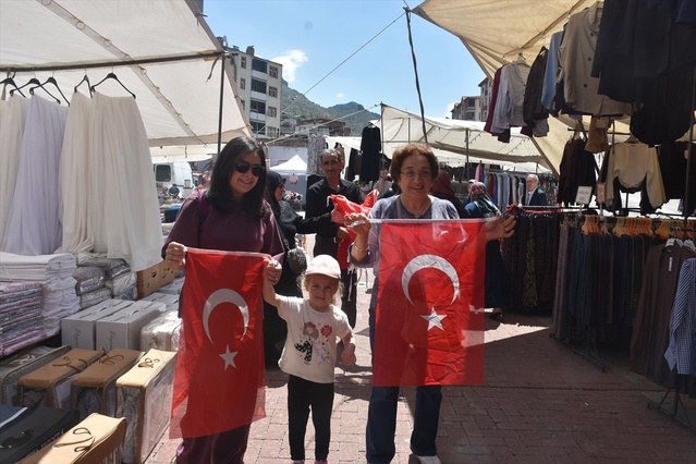 Gümüşhane'de Dünya Kupası Coşkusu