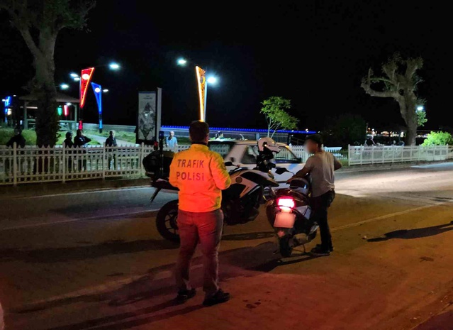 Kastamonu'da Gürültü Kirliliğine Cezalı Motosiklet