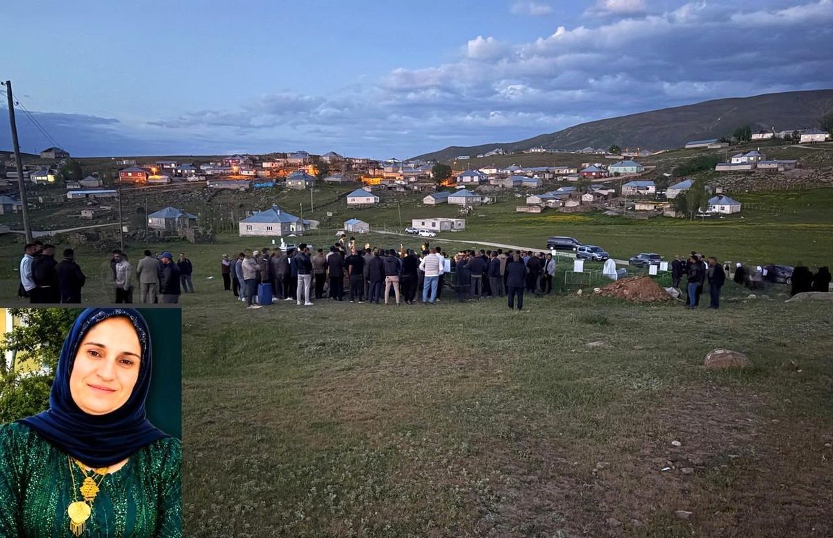 Hakkari\'de ölü bulunan kadın Van\'da defnedildi