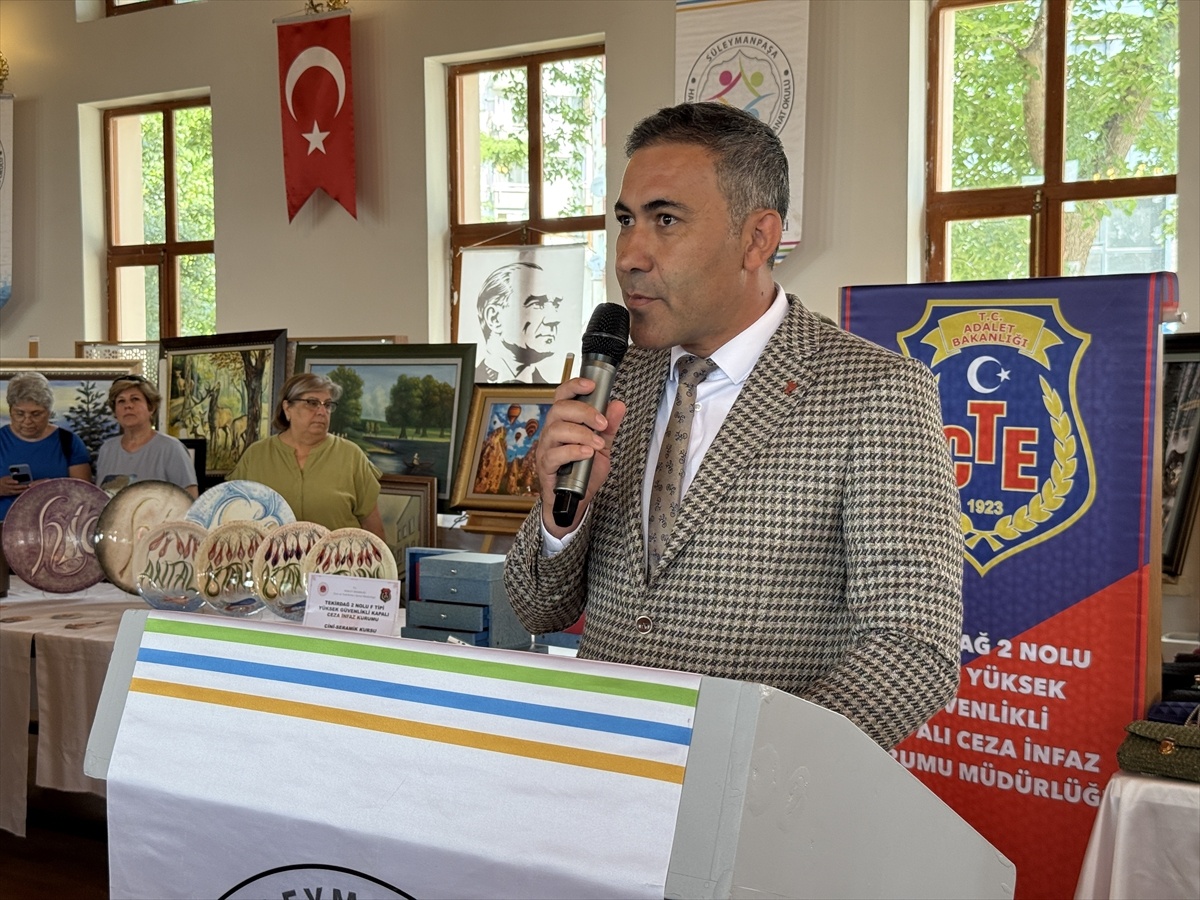 Hükümlülerin Üretimleri Sergilendi