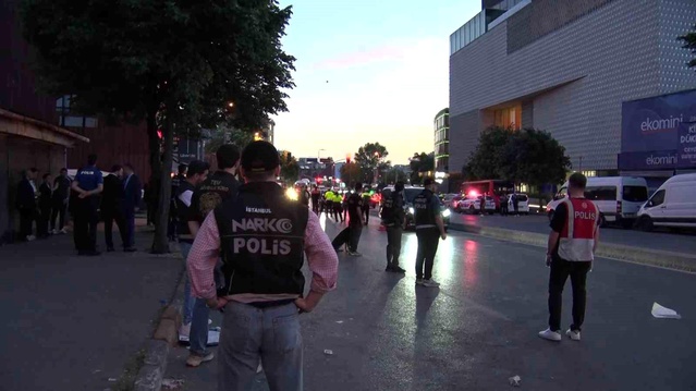 Beyoğlu'nda Dronlu Narkotik Denetimi