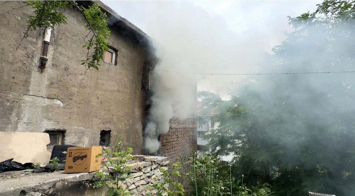 Karabük\'te Yangın Paniği