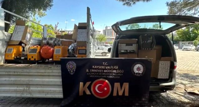 Kayseri'de 1 Milyondan Fazla Makaron Ele Geçirildi