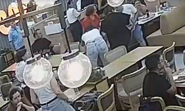 Restoranda Kızgın Yağ Dehşeti