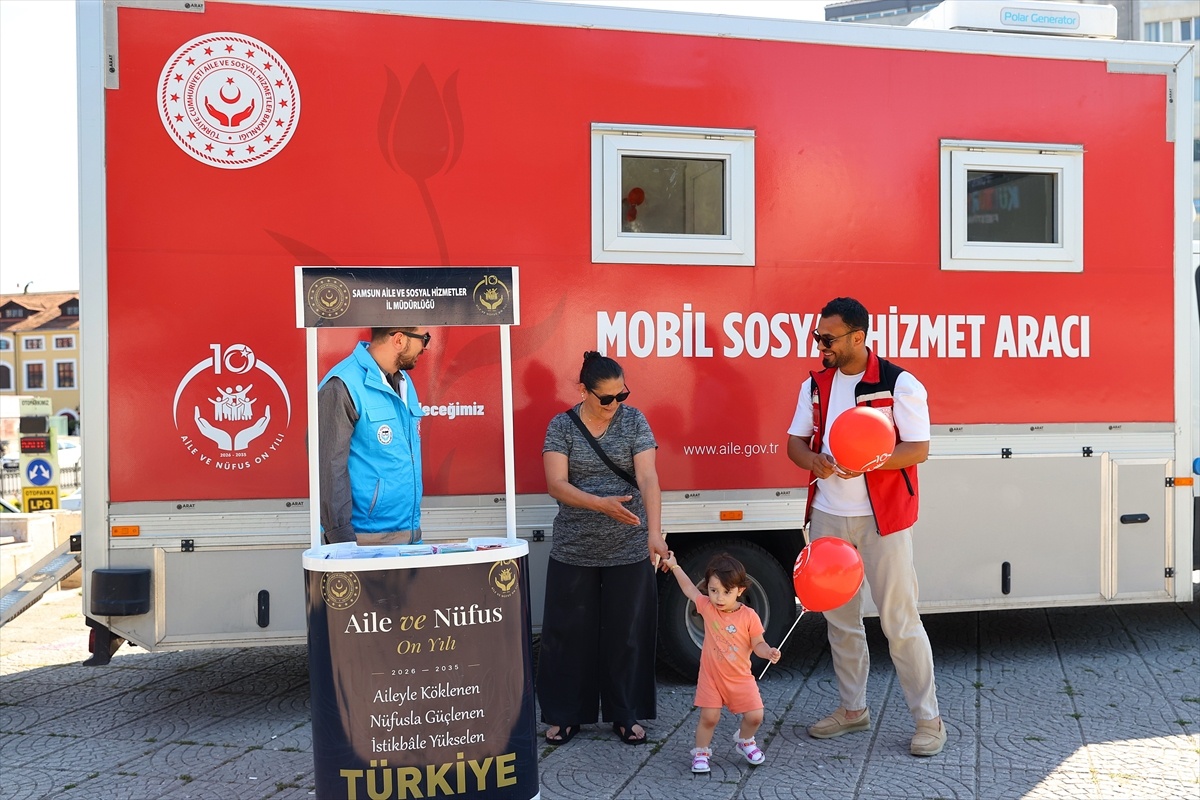 Samsun\'da Mobil Sosyal Hizmet Uygulaması