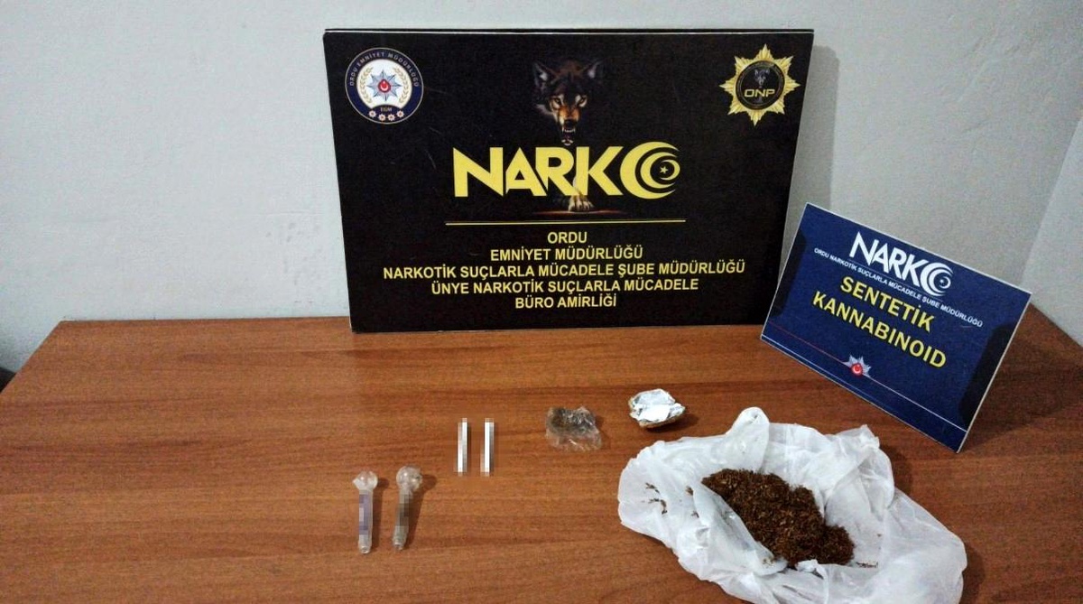 Ordu\'da Uyuşturucu Operasyonu