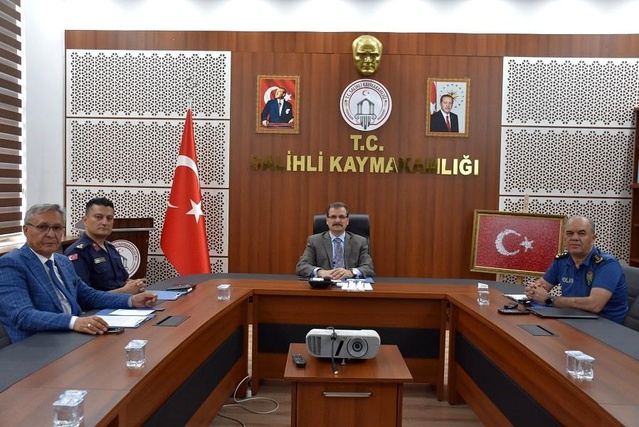 Salihli'de LGS için Güvenlik Toplantısı