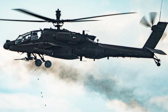 Savaşta bir ilk! ABD ordusuna ait helikopter Hürmü