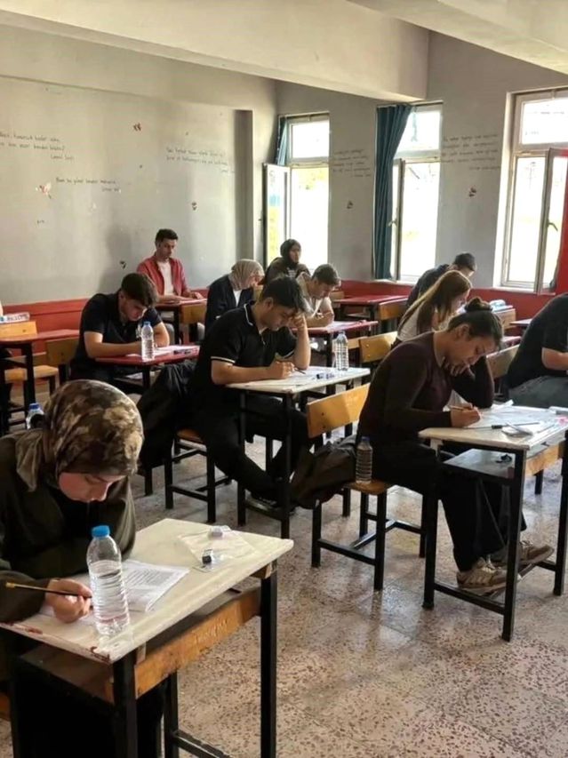 Boyabat'ta Tam Prova Sınavı Düzenlendi