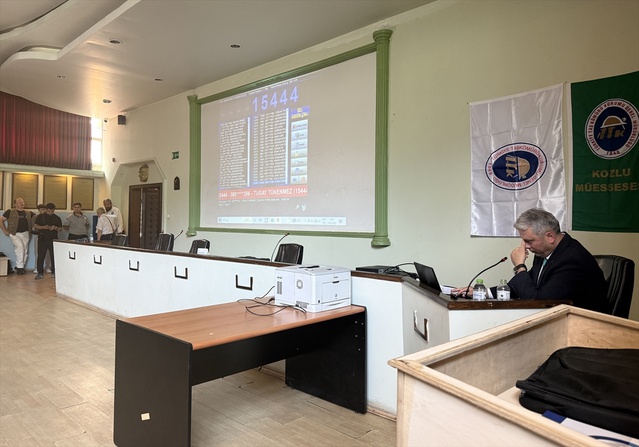 Zonguldak'ta 262 İşçi Kura Heyecanı