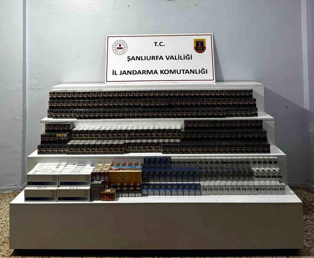 Viranşehir’de Kaçak Sigara Operasyonu