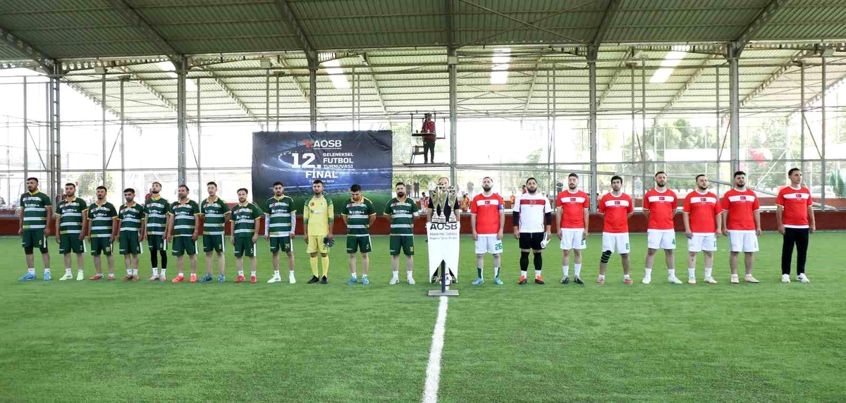 AOSB Futbol Turnuvası Finali Gerçekleşti