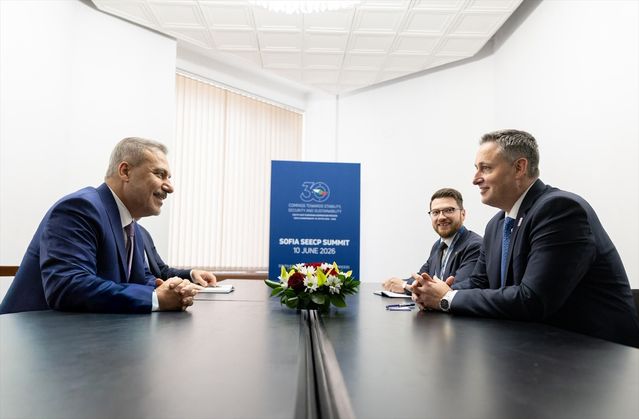 Fidan, Bosna Hersek lideri Becirovic ile görüştü