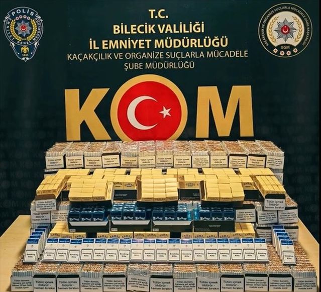 Bilecik'te 28 Bin Makaron Ele Geçirildi