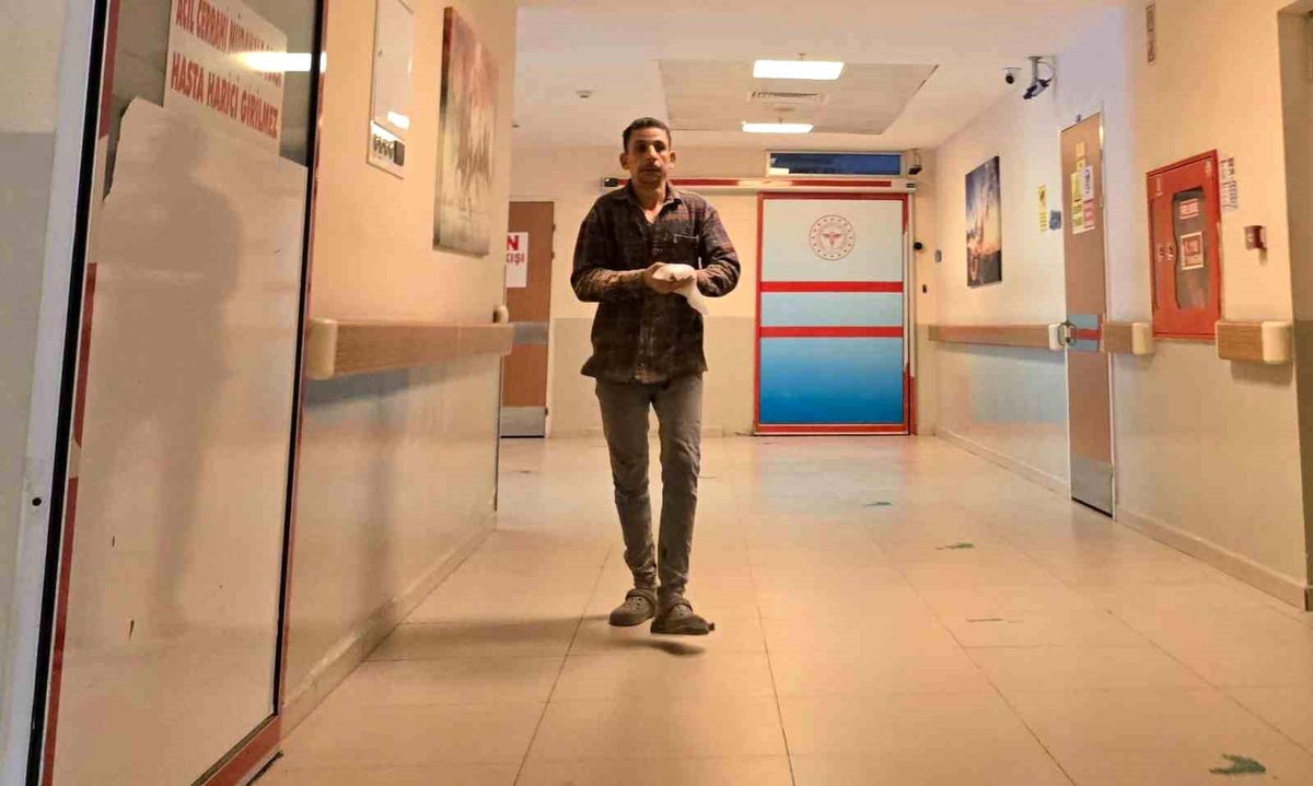 İnegöl\'de Mobilya İşçisinin Kaza Geçirdi