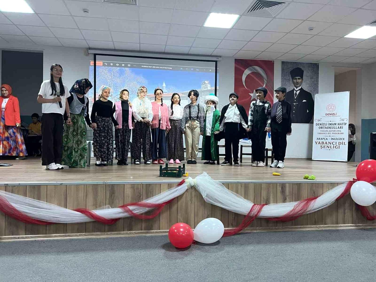 Denizli\'nin 4 ilçesinde yabancı dil festivali heyecanı yaşanacak
