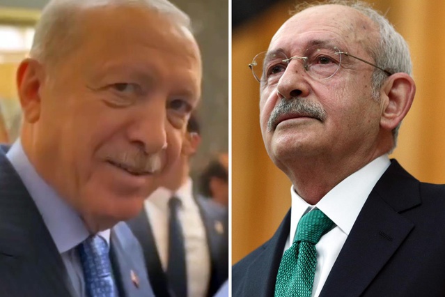 Erdoğan'dan kadın gazeteciye: Yavaş, ayakkabıyı önce kurtar