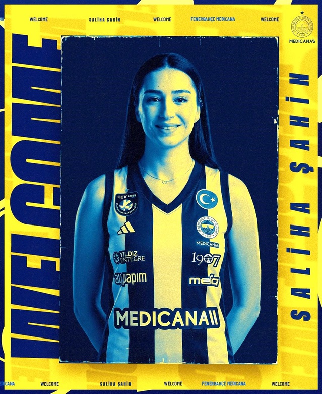Fenerbahçe Kadın Voleybol Takımı Saliha Şahin'i Al