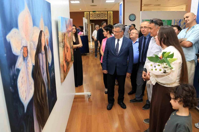 BUÜ Resim Bölümü Mezuniyet Sergisi Açıldı