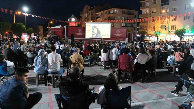 Karaman'da Gezen Sinema Projesi
