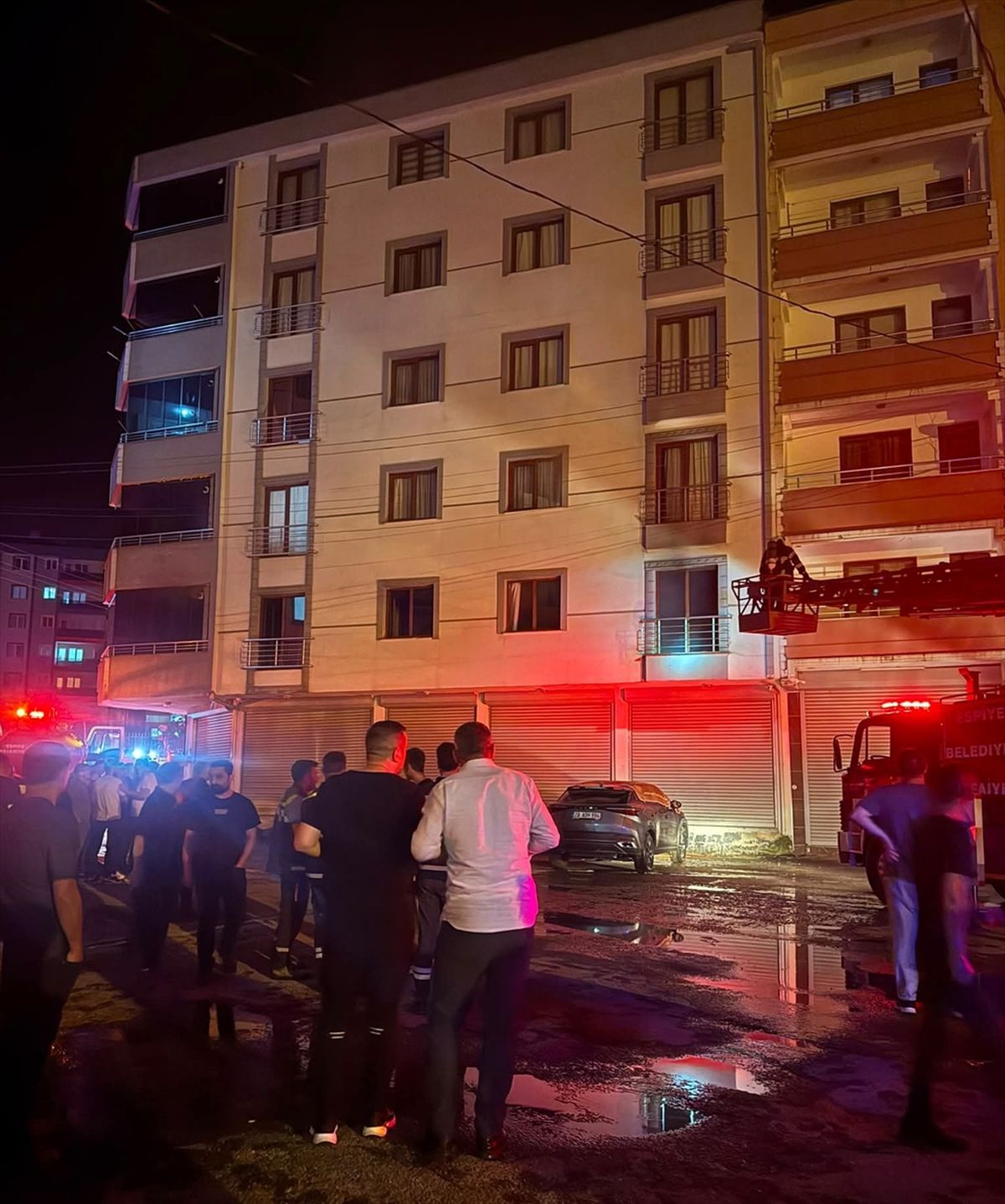 Giresun\'da Ev Yangını