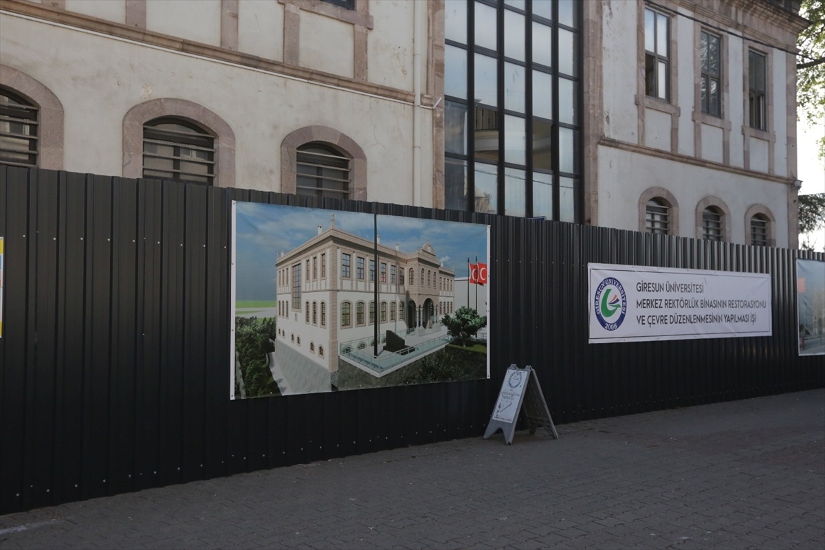 Giresun Üniversitesi\'nde Restorasyon Başladı