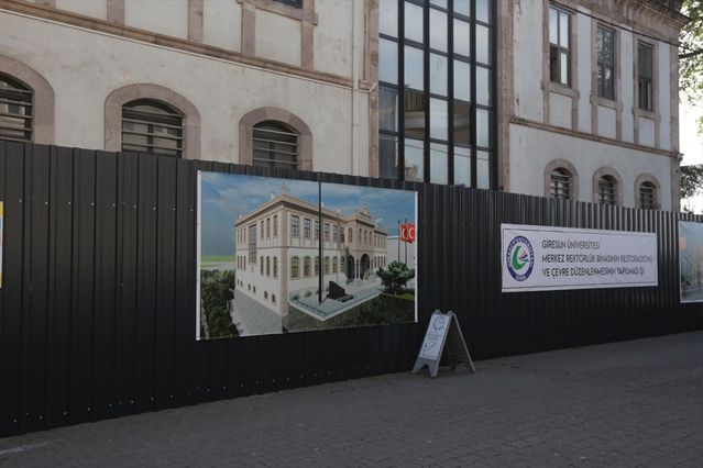 Giresun Üniversitesi'nde Restorasyon Başladı