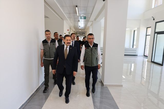 Vali Masatlı, Yeni Orman Bölge Müdürlüğü Binasını İnceledi